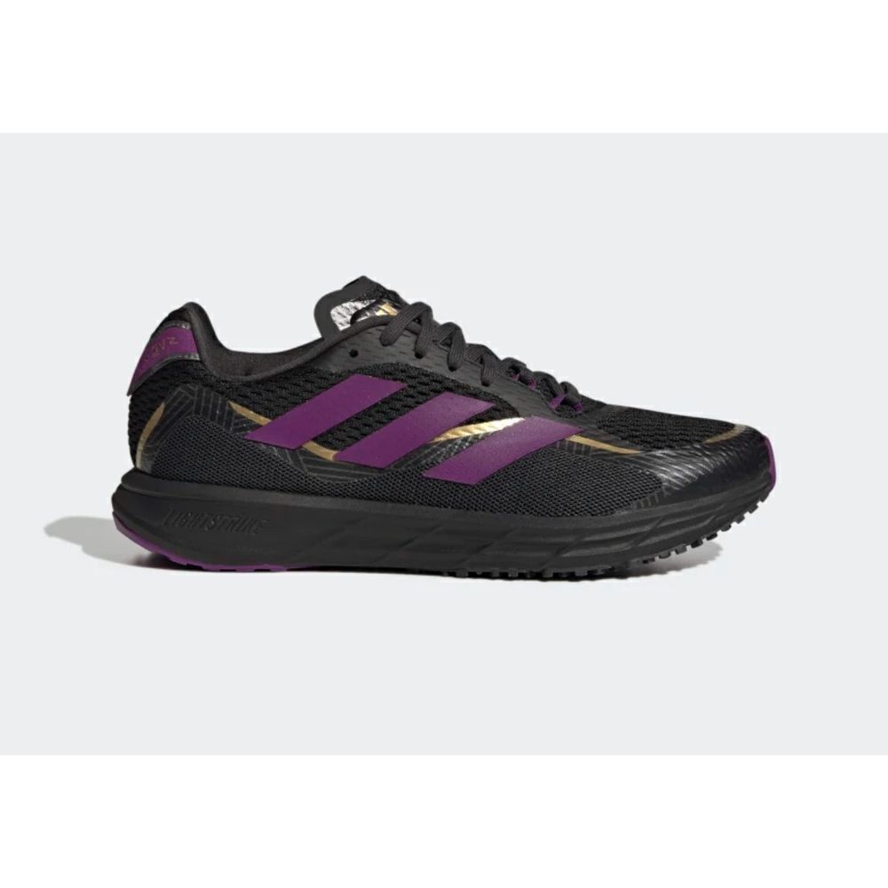 Adidas Black Panther SL20.3 BP2 Running Shoes Wakanda HQ1078 Marvel Men 10.5-NWT